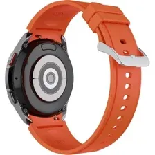 Ремешок Rumi Classic силиконовый для Samsung Galaxy Watch4/5/6 (20 мм, тлеющие угли)