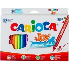 Фломастеры Carioca Joy (24 цв)