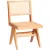 Стул Tetchair Loki дерево вяз/ротанг 51x44x86 (груша №3)