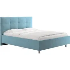 Кровать Сонум Caprice 160x200 (рогожка голубой)