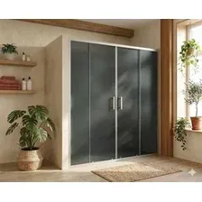 Душевая дверь MaybahGlass 195x180 MGD-1826-5 (графитовое матовое стекло/хром матовый)