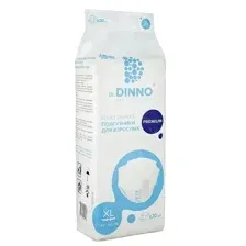 Dr.DINNO Premium Подгузники для взрослых (размер  ХL) 20 шт