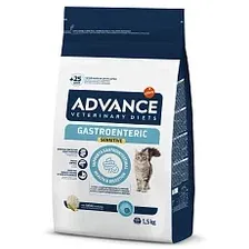 Advance VetDiet Cat Gastroenteric Sensitive лечебный корм для кошек 1,5 кг