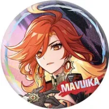 Значок miHoYo Genshin Impact Mavuika Character Version B GEN1393