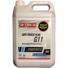 Антифриз Ardeca Antifreeze Plus G11 ARD080007-005 5л