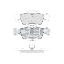 Тормозные колодки дисковые ICER 181576-396