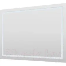 Зеркало Пекам Astra 1 120x80 / astra1-120x80spcl (с подогревом, подсветкой, сенсором на прикосновение и часами)