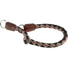 Ошейник-полуудавка Ferplast Twist CS18/70 75268517 (черный/коричневый)