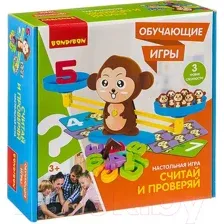Развивающая игра Bondibon Считай и проверяй / ВВ3457