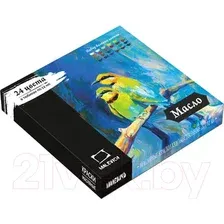 Масляные краски Малевичъ 520010 (24 цвета, 12 мл)