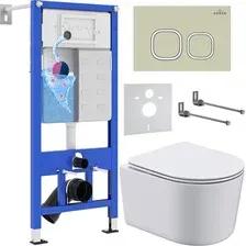 Инсталляция с унитазом подвесным Roxen StounFix Dual Fresh 966614