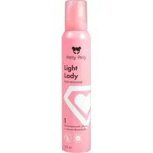 Мусс для волос Holly Polly Light Lady Естественный Объем и Легкая Фиксация, 200 мл