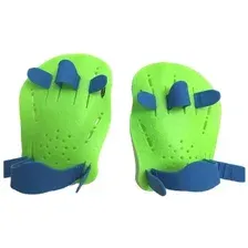 Лопатки для плавания Sabria Sport DP-03 (салатовый)