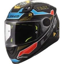 Мотошлем LS2 FF812 Kid Zero (S, серый/красный)