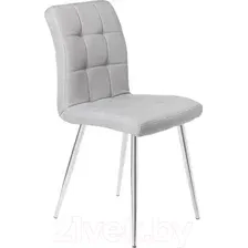 Стул Mio Tesoro Вивьен DC-140C (серый/хром)