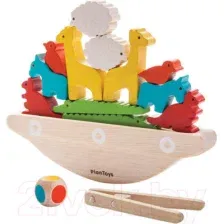 Развивающая игра Plan Toys Балансирующая лодка / 5136