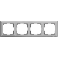Рамка Werkel Fiore WL14-Frame-04 (серебряный)