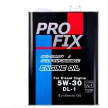 Моторное масло Profix 5W30 DL-1 / DL1-5W30C (4л)