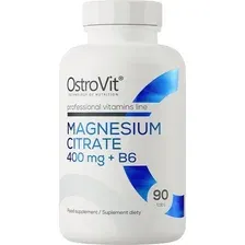 БАД OstroVit Magnesium Citrate 400 mg  B6 (90 таблеток)