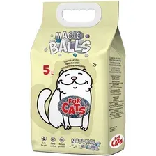 Наполнитель для туалета For Cats Magic Balls Natural (без запаха) 5 л