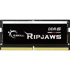 Оперативная память G.Skill Ripjaws 16ГБ DDR5 SODIMM 4800МГц F5-4800S4039A16GX1-RS