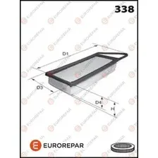 Воздушный фильтр EUROREPAR 1616247580