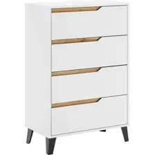 Комод ЭлиГард Eyva 4S (белый)