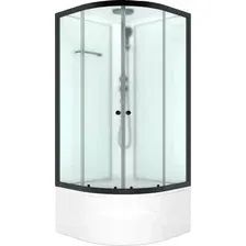 Душевая кабина Domani-Spa Delight Slim 99 High 90x90 DS01DS99HWM00.Gt-Black