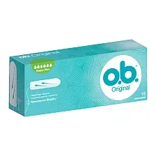 Тампоны гигиенические O.b. Super Plus Original (16шт)