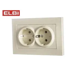 Розетка Elbi Vega 510-010330-907 (кремовый)