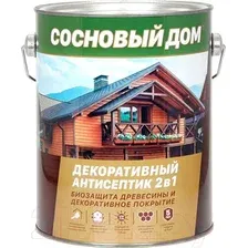 Защитно-декоративный состав Сосновый дом Ореховое дерево (2.7л)