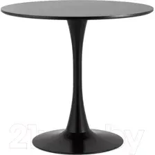 Обеденный стол Stool Group Tulip 80x80 / T004-1 (черный)