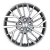 Литые диски Khomen KHW1717 17x7" 5x114.3мм DIA 66.5мм ET 37мм Gray-FP