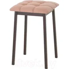 Табурет AMC Comfort 7К2.7 (кожзам коралл/коричневый)