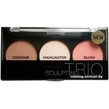 Румяна Belor Design Sculpting Trio (тон 2) 10.9 г