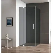 Душевой уголок Cezares SLIDER-AH-1-90-100/110-GRIGIO-Cr