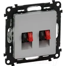 Розетка Legrand Valena Life 753678 (алюминий)