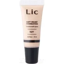 Тональный крем Lic Soft Velvet Мини-версия тон 02Y (10мл)
