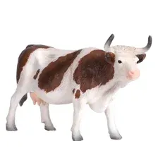 Фигурка Konik Симментальская корова AMF1063
