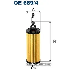 Масляный фильтр Filtron OE 689/4