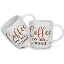 Набор кружек Fissman Coffee On My Mind 3713 (2шт)