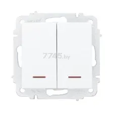 Выключатель Lezard Vesna 742-0288-112
