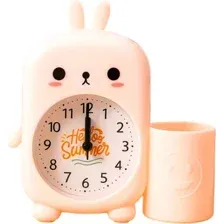 Настольные часы ILikeGift Cute Bunny HS-631-2 (розовый)