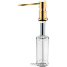 Дозатор для моющего средства Paulmark Kraft D003-G (золото)