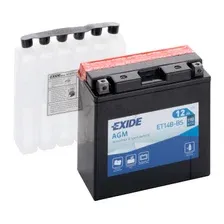 Мотоциклетный аккумулятор Exide ET14B-BS (12 А·ч)