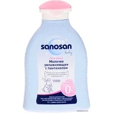 Молочко для тела детское Sanosan Увлажняющее с пантенолом 200 мл 985307