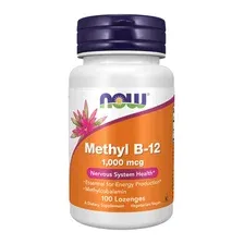Метил Б-12 NOW Methyl B-12 1000mcg 100 Loz