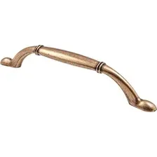  AKS скоба мет. AVRORA 128 античная латунь,