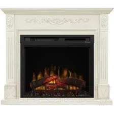 Каминокомплект Смолком Soho MB/JUP/SYM26 + XHD28L-INT (бьянко белый дуб)