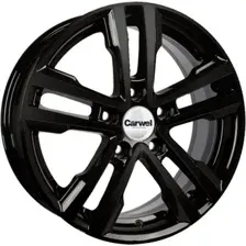 Литые диски Carwel Аллаки 197 16x6.5" 5x114.3мм DIA 67.1мм ET 45мм BK